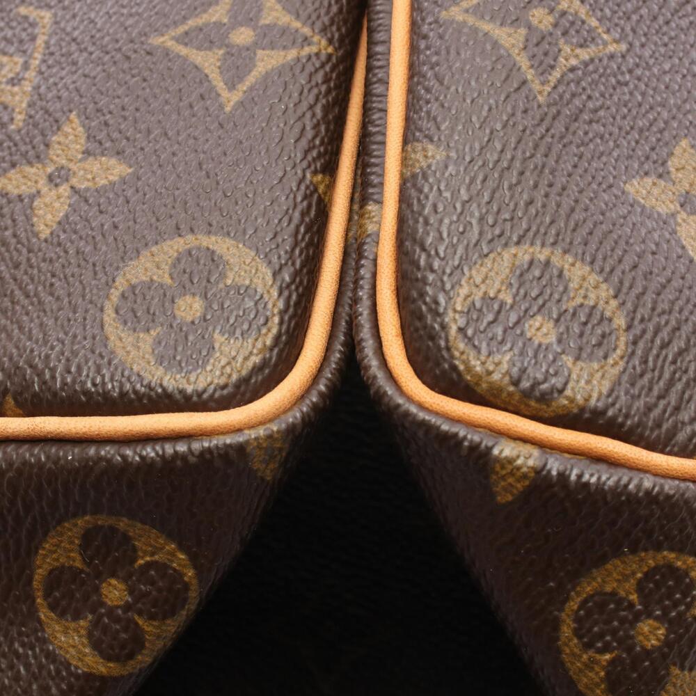 Louis Vuitton Speedy Handbag Canvas Leather Monogram Brown - Picture 6 of 8